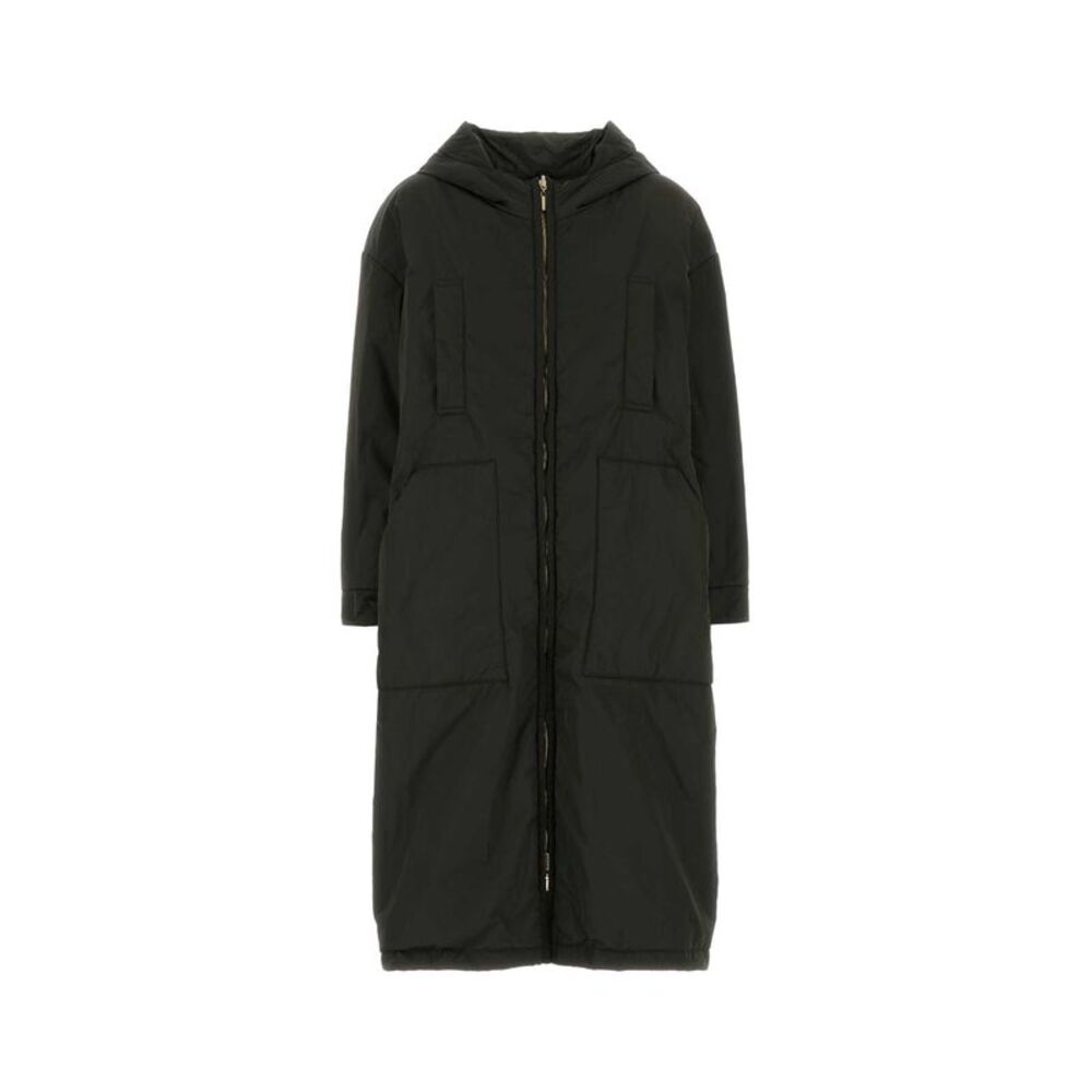 Max Mara The Cube Women Bottle Green Polyester Bosco Reversible Jacket